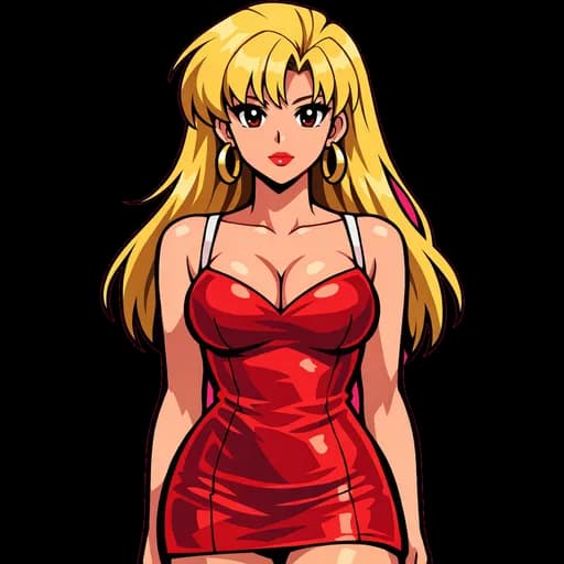 90s anime character