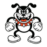 Big bulldog feelings character reference
