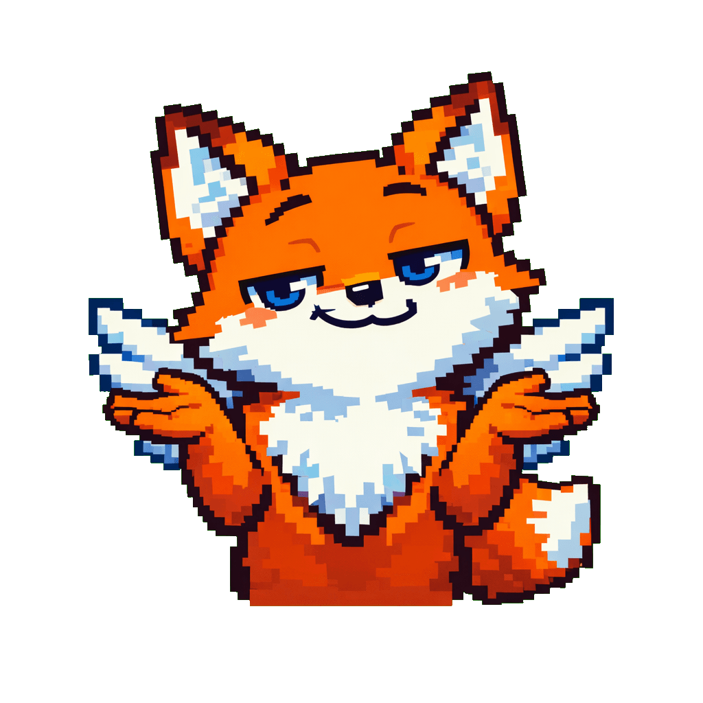 Winged fox Skill issue emote
